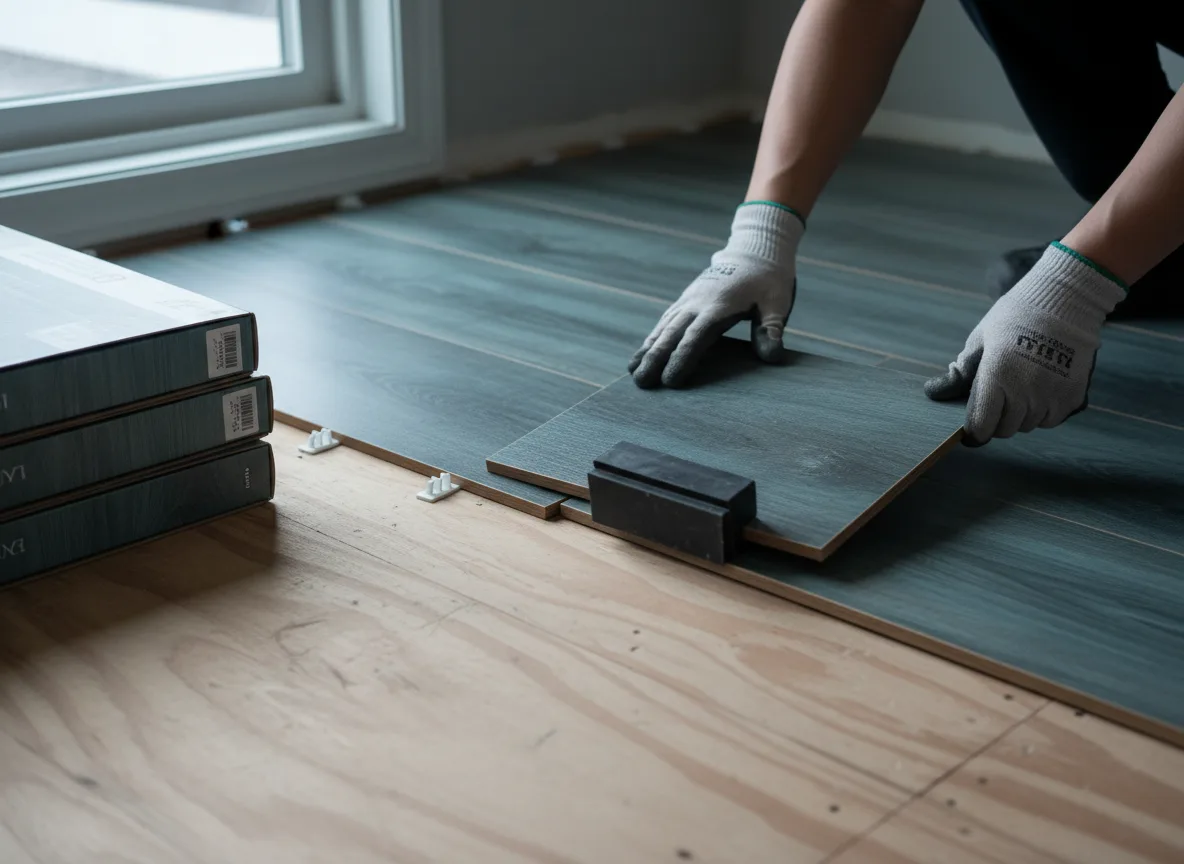 Luxury Vinyl Plank Installation company in New Leipzig, ND